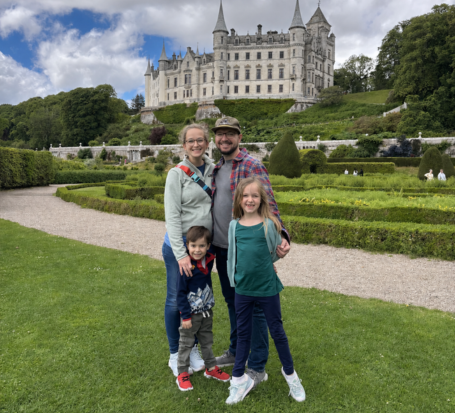 Dr. Scott and his family